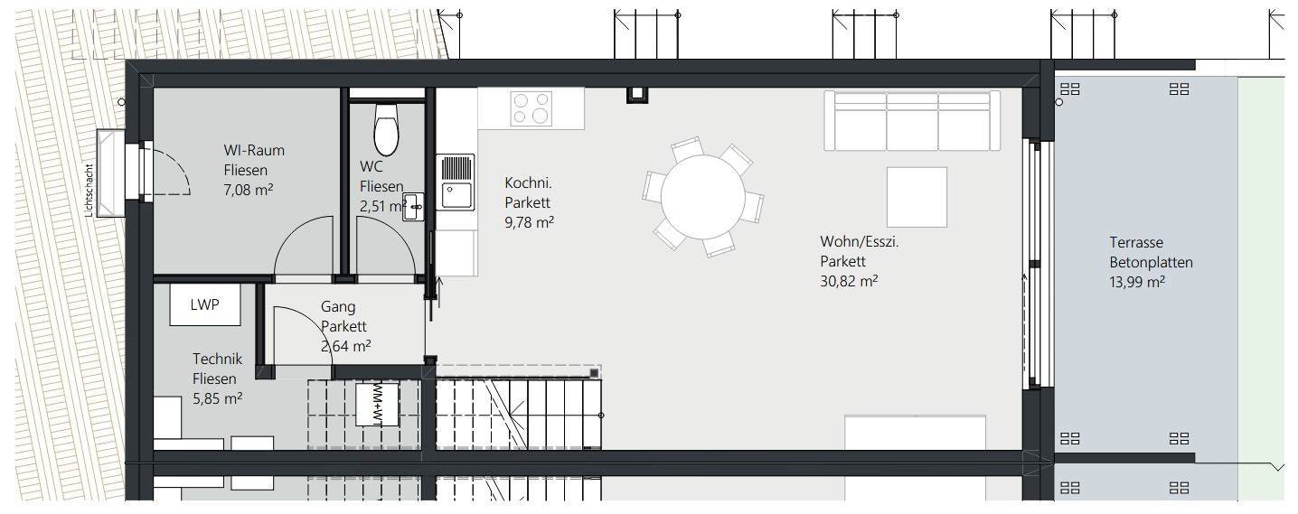 Brunn Haus 1 EG