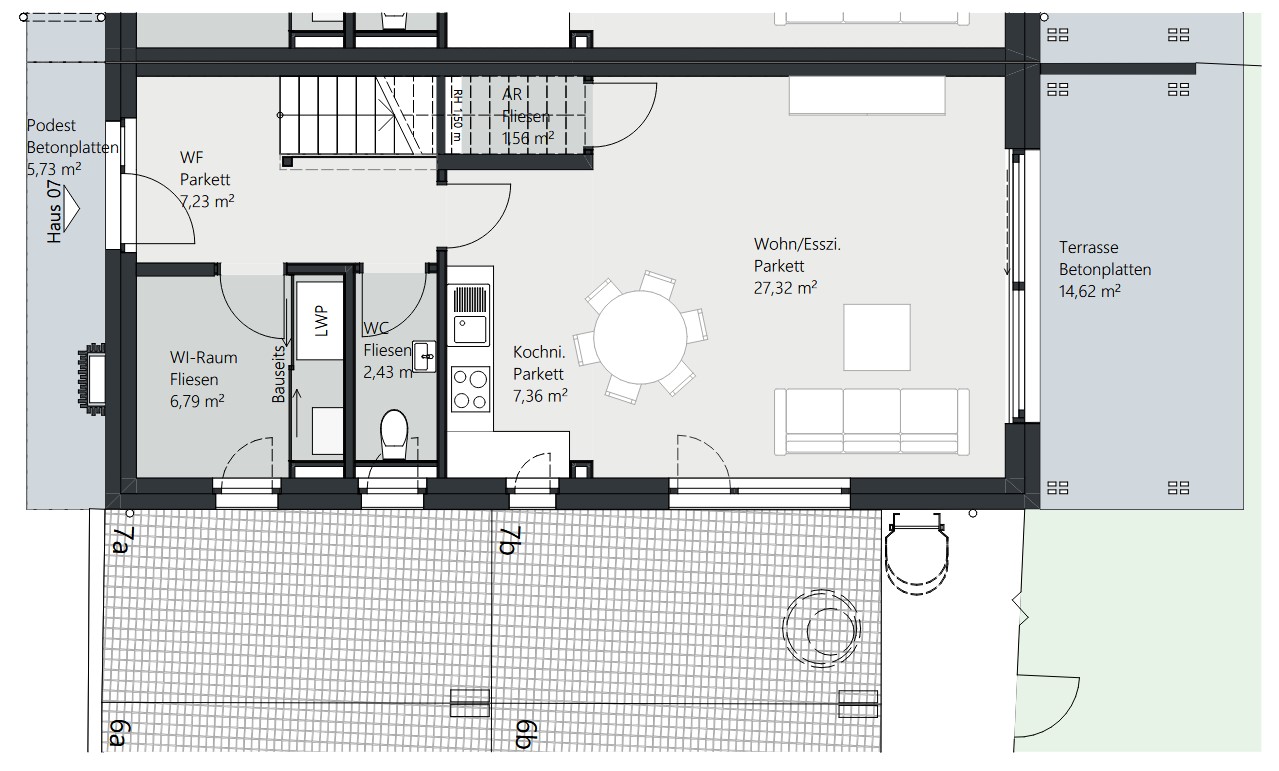 Brunn Haus 7 EG