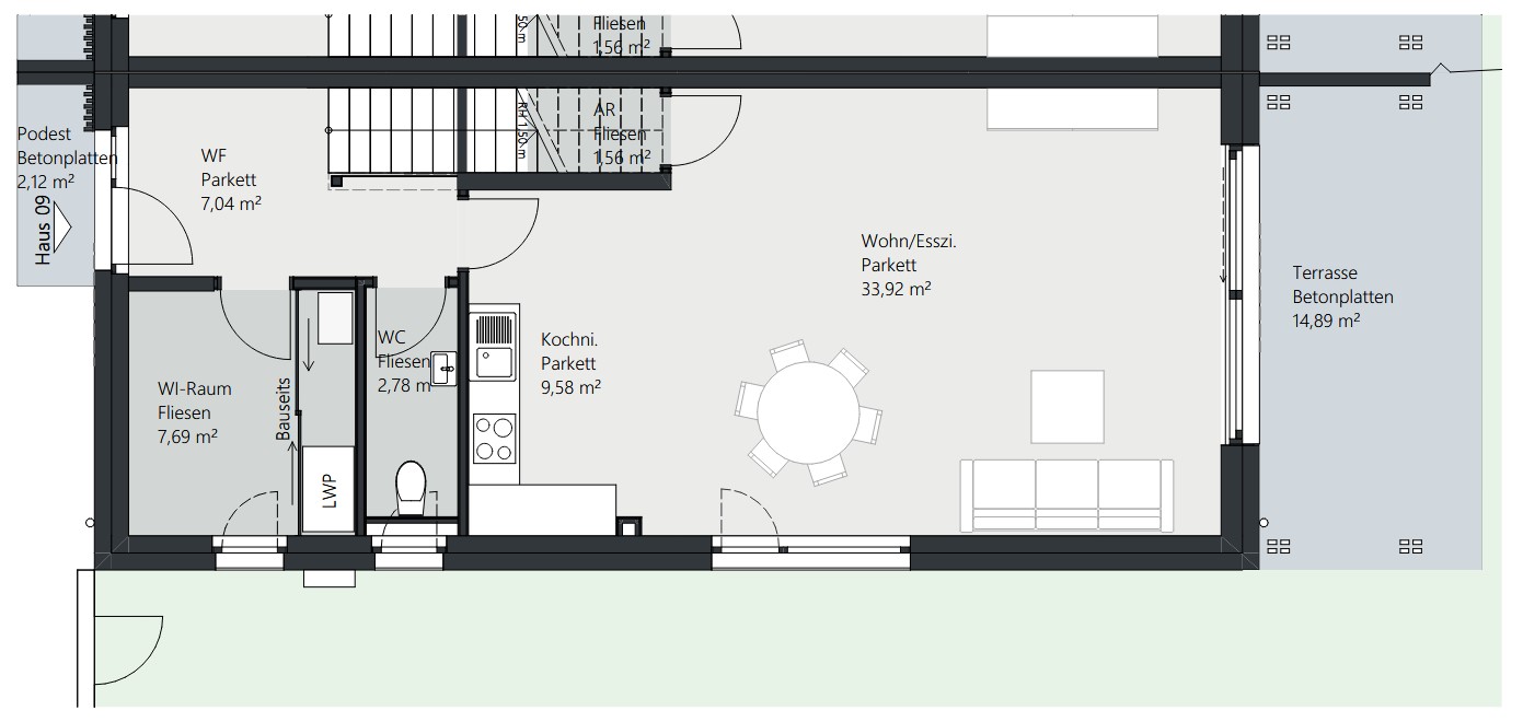 Brunn Haus 9 EG