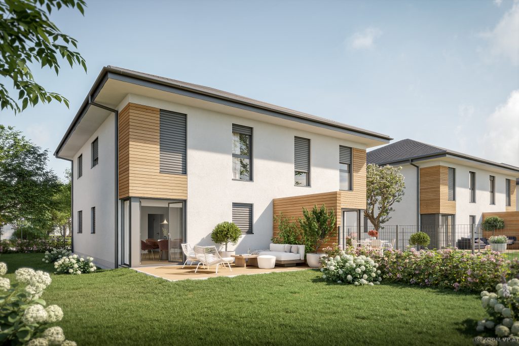 Kir Immobilien Wohnprojekt Raasdorf Haus und Garten