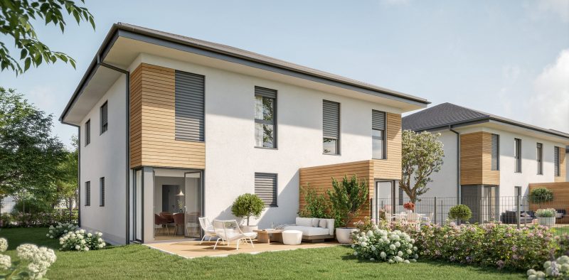 Kir Immobilien Wohnprojekt Raasdorf Haus und Garten
